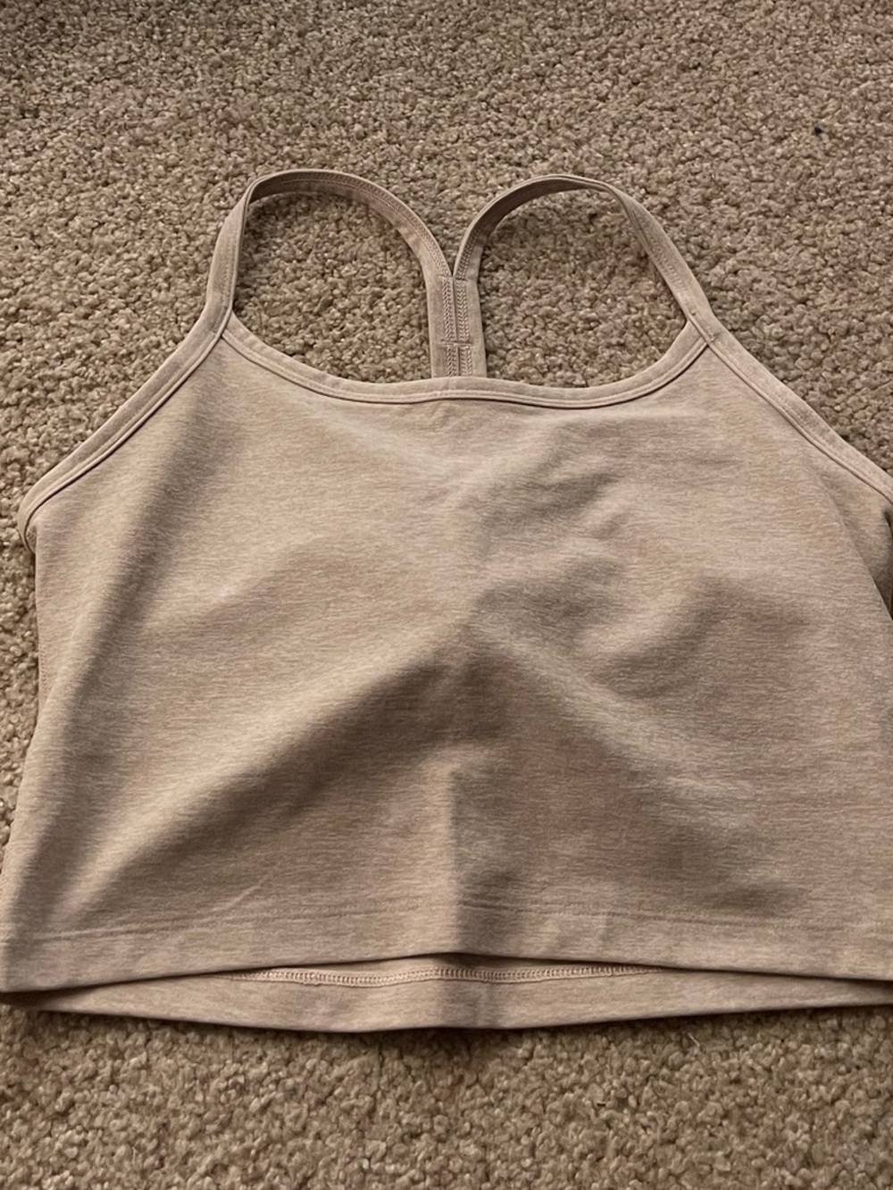 beyond yoga spacedye slim racerback cropped tank